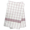 White-Red Checked